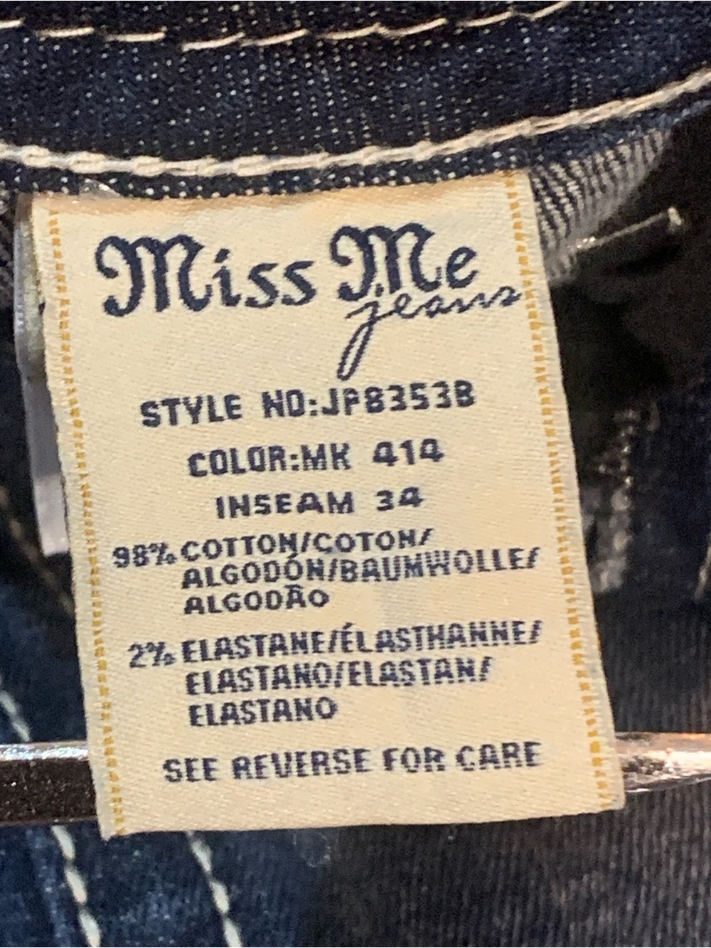 Miss me Jeans.Size 28/34 - Picture 3 of 15